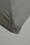 Garden Impressions Hawaii Deluxe Zweefparasol 300x300 - Carbon Black/Sand