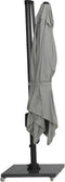 Garden Impressions Hawaii Deluxe Zweefparasol 300x300 - Carbon Black/Sand