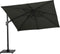 Garden Impressions Hawaii Deluxe Zweefparasol 300x300 - Carbon Black/Moss Green