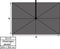 Garden Impressions Hawaii Deluxe Zweefparasol 300x300 - Carbon Black/Sand