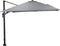 Garden Impressions Hawaii Deluxe Zweefparasol 300x300 - Carbon Black/Lichtgrijs