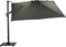 Garden Impressions Hawaii Deluxe Zweefparasol 300x300 - Carbon Black/Moss Green