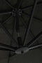 Garden Impressions Hawaii Deluxe Zweefparasol 300x300 - Carbon Black/Moss Green