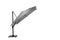 Garden Impressions Hawaii Deluxe Zweefparasol 300x300 - Carbon Black/Lichtgrijs