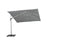 Garden Impressions Hawaii Deluxe Zweefparasol 300x300 - Wit/Lichtgrijs