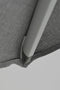 Garden Impressions Hawaii Deluxe Zweefparasol 300x300 - Wit/Lichtgrijs