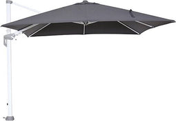 Garden Impressions Hawaii Parasol 300x300 - Wit Donkergrijs