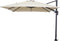 Garden Impressions Hawaii Zweefparasol 300x300 - Carbon Black/Ecru