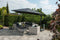 Garden Impressions Hawaii Zweefparasol 300x300 - Carbon Black/Ecru