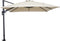 Garden Impressions Hawaii Zweefparasol 300x300 - Carbon Black/Ecru