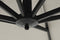 Garden Impressions Hawaii Zweefparasol 300x300 - Carbon Black/Ecru