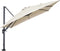 Garden Impressions Hawaii Zweefparasol 300x300 - Carbon Black/Ecru