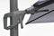 Garden Impressions Hawaii Zweefparasol 300x300 cm licht grijs