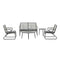 Garden Impressions Hermes Loungeset 5-delig - Mosgroen