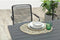 Garden Impressions Hermes stapelbare fauteuil - rope black - carbon black/ mystic grey