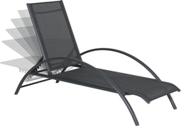 Garden Impressions Limone ligbed - aluminium - zwart