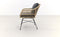 Garden Impressions - Margriet dining fauteuil - natural/reflex black
