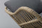 Garden Impressions - Margriet dining fauteuil - natural/reflex black
