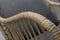 Garden Impressions - Margriet dining fauteuil - natural/reflex black