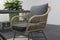Garden Impressions - Margriet dining fauteuil - natural/reflex black
