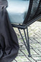 Garden Impressions Melissa loungebank - rope - donker grijs/zwart/mint grijs