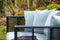 Garden Impressions Melissa loungebank - rope - donker grijs/zwart/mint grijs