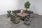 Garden Impressions - Milwaukee tafel - 126,5x126,5x70 - vintage willow