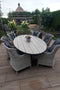 Garden Impressions - Osborne dining fauteuil - cloudy grey