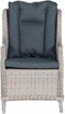 Garden Impressions - Osborne dining fauteuil - vintage willow - reflex black