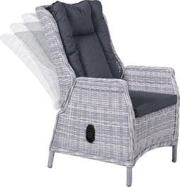 Garden Impressions Osborne verstelbare fauteuil - Cloudy Grey RB