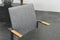 Garden Impressions Ottawa dining stoel - teak look - carbon black/ grijs