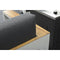 Garden Impressions Plaza lounge tuinstoel wit - teak look