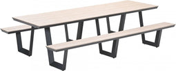Garden Impressions Sarria picknick set 280 x 178 - donker grijs