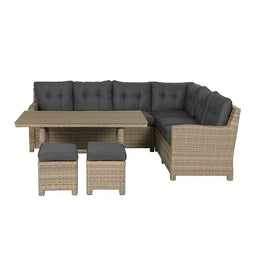 Garden Impressions Seagull Lounge Diningset Rechts - Vintage Willow