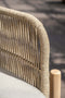 Garden Impressions Talara loungeset - 3-delig - acacia white wash - rope sand - sahara sand