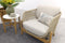 Garden Impressions Talara loungeset - 3-delig - acacia white wash - rope sand - sahara sand