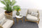 Garden Impressions Talara loungeset - 3-delig - acacia white wash - rope sand - sahara sand