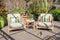Garden Impressions Talara loungeset - 3-delig - acacia white wash - rope sand - sahara sand
