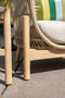 Garden Impressions Talara loungeset - 3-delig - acacia white wash - rope sand - sahara sand