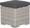 Garden Impressions Tennessee tuin hocker 45x45 cm - vintage willow