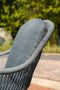 Garden Impressions Triton dining stoel - rope light grey - carbon black/ mystic grey