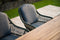 Garden Impressions Triton dining stoel - rope moss green - carbon black/ mystic grey