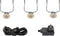 Garden Lights: Acis Grondspot Set (3st) - Zilvergrijs
