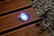 Garden Lights: Astrum Blauw Grondspot 12 Volt - Zilvergrijs