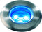 Garden Lights: Astrum Blauw Grondspot 12 Volt - Zilvergrijs