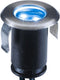 Garden Lights: Astrum Blauw Grondspot 12 Volt - Zilvergrijs