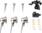 Garden Lights: Catalpa Tuinspot Set (3st) - Zilvergrijs
