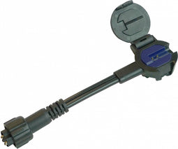 Garden Lights: Flex Connector Male - Zwart
