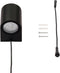 Garden Lights: Gilvus Plus Wandlamp 12 Volt - Zwart
