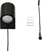 Garden Lights: Gilvus Wandlamp 12 Volt - Zwart